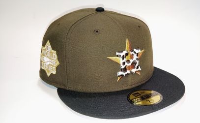 New Era Hat Dreams Cattle Cow Pack Houston Astros Black Dome 7 1/ 2 Rare