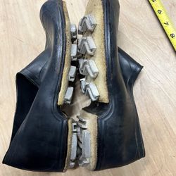 Rubber Slip-on Shoes With Aluminum Cleats, Fishing, Wading, !?!