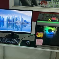 ThermalTake Gaming Computer Ryzen 7 32GB RAM RTX 3060Ti 8GB Graphics Win 11