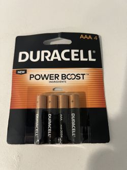 Brand New - Duracell Powerboost AAA4