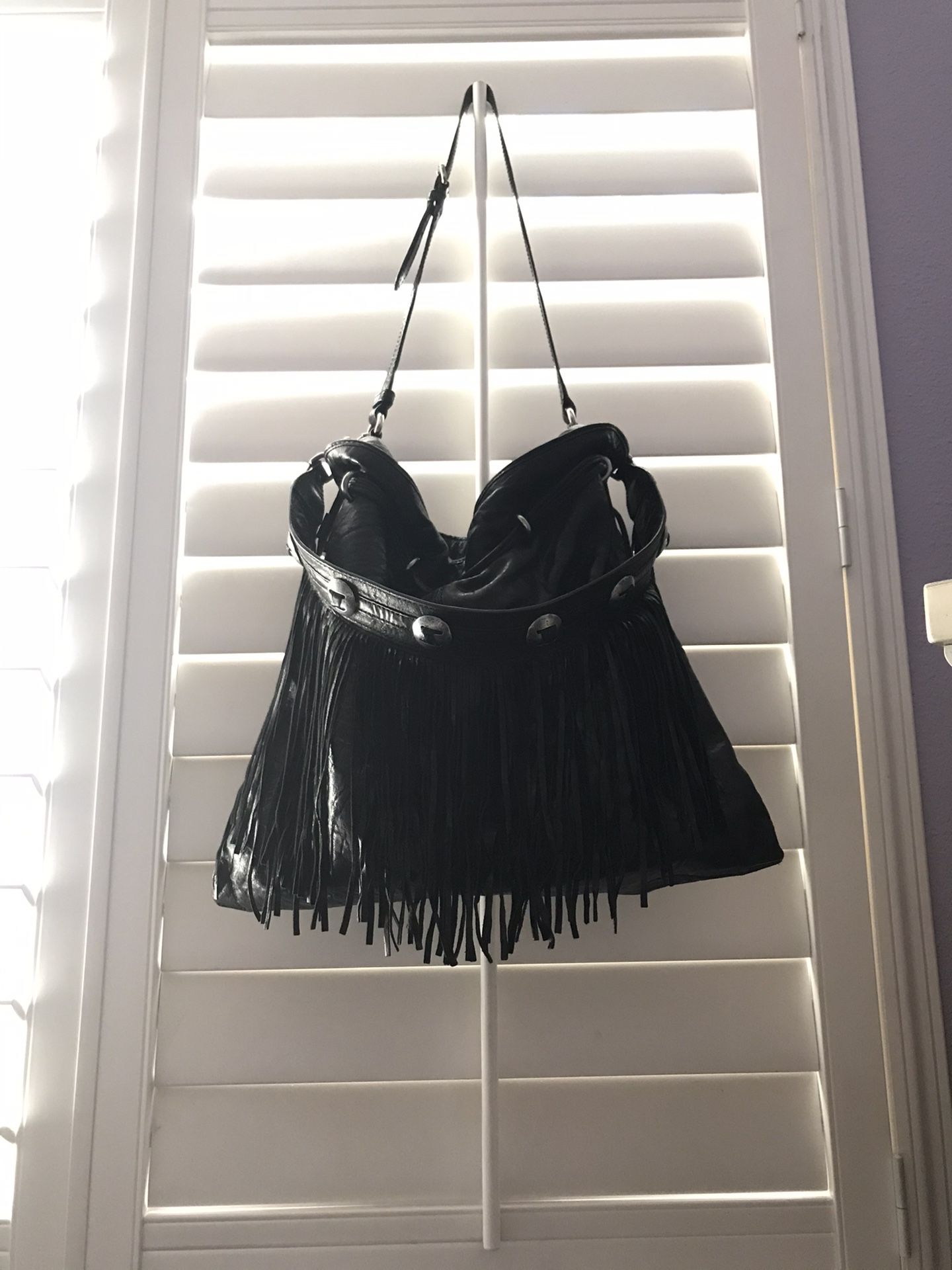 Brand New FRYE Fringe Hobo Purse