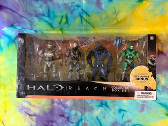 McFarlane Halo Reach Collector Box Set Series 1 (2010) Xbox 360 – MIB