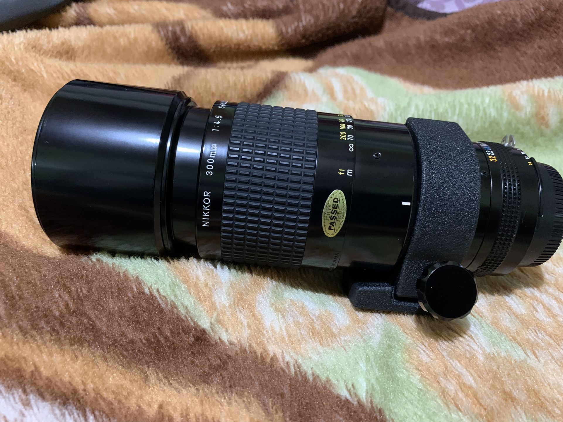 Nikkor 300mm f4.5 AIS Manual Focus Lens