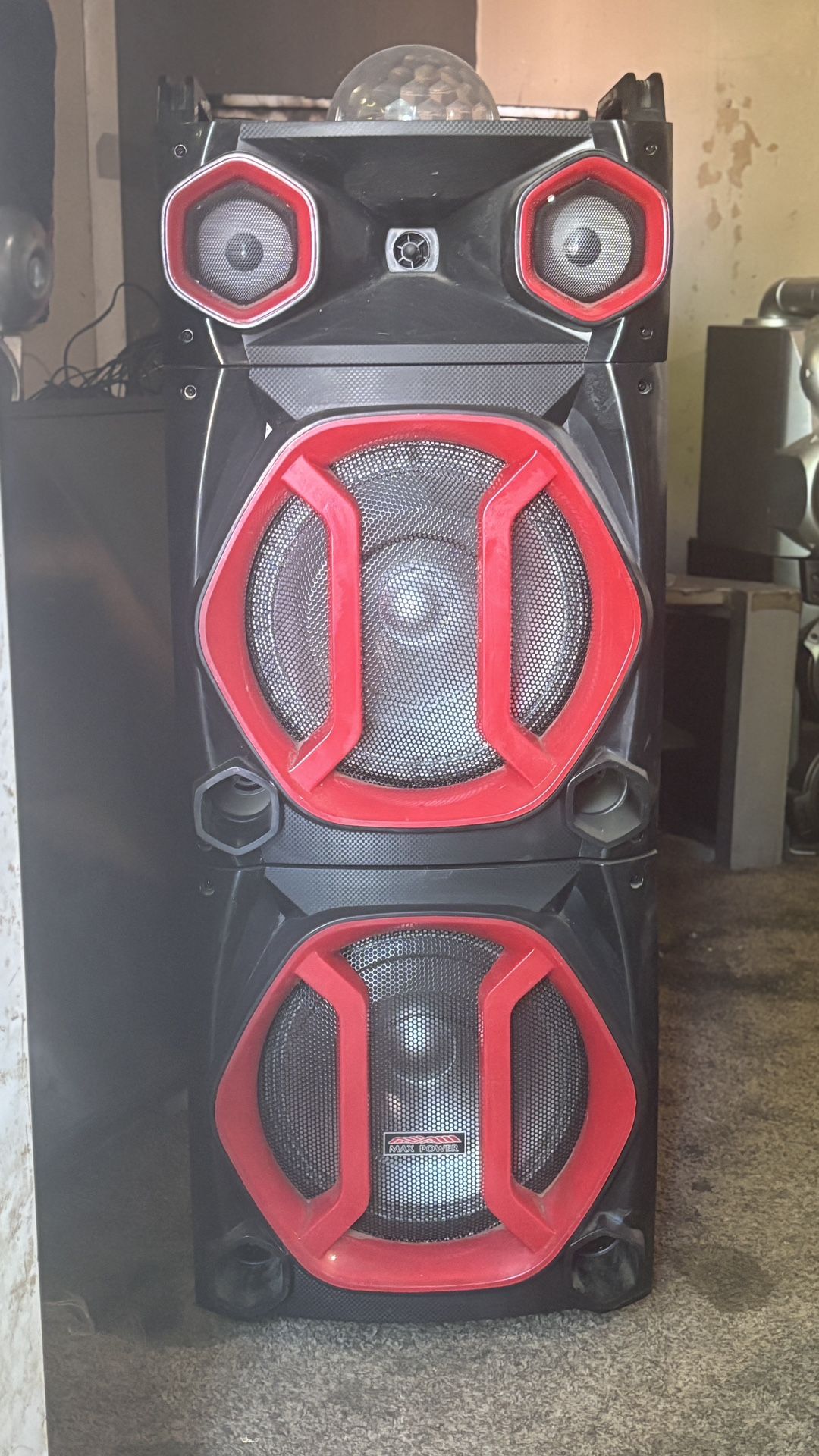 Max power Kareoke Bluetooth Speaker