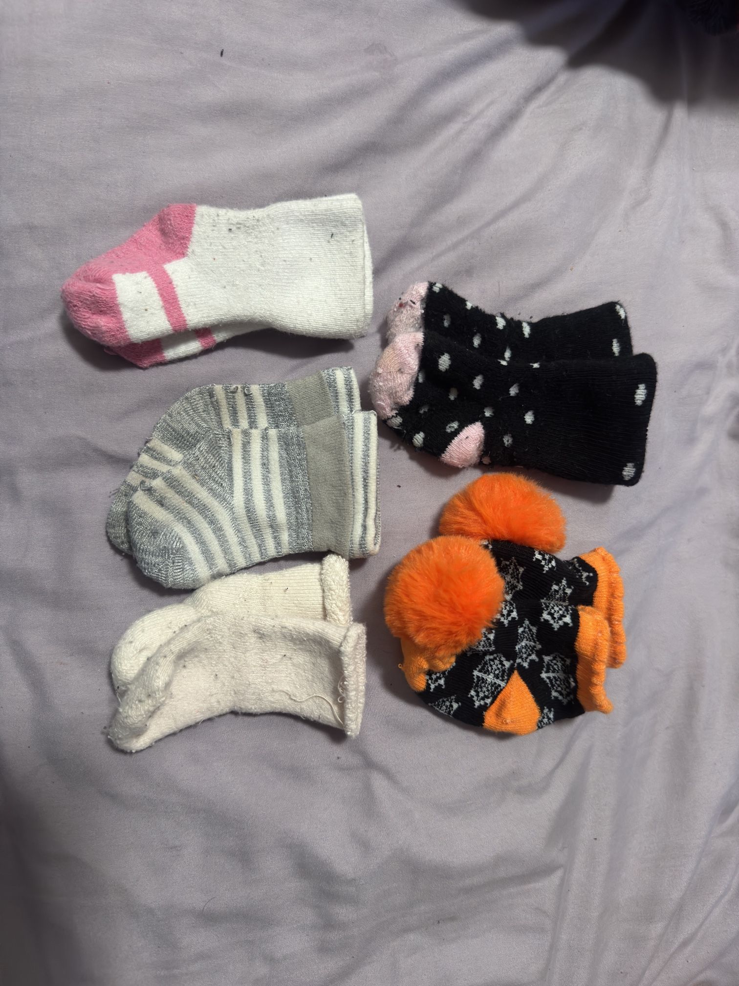 Baby Girl Socks 5 For $4