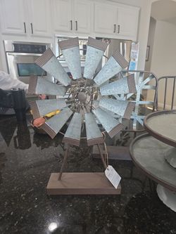 Galvanized decor