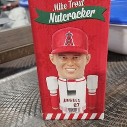 Mike Trout Nut Cracker 