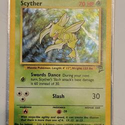 Scyther Pokémon Card