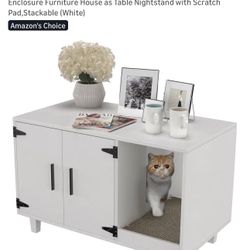 Hidden Litter Box Enclosure