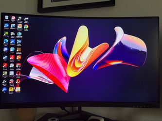 Sceptre 24.5 inch curved gaming monitor