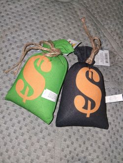 Money bag plushies
