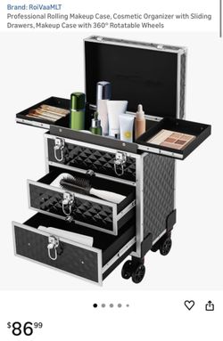 Professional Make Up Case With Wheels