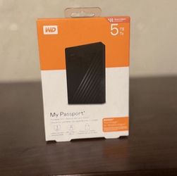 Western Digital 5 TB Hard Drive 