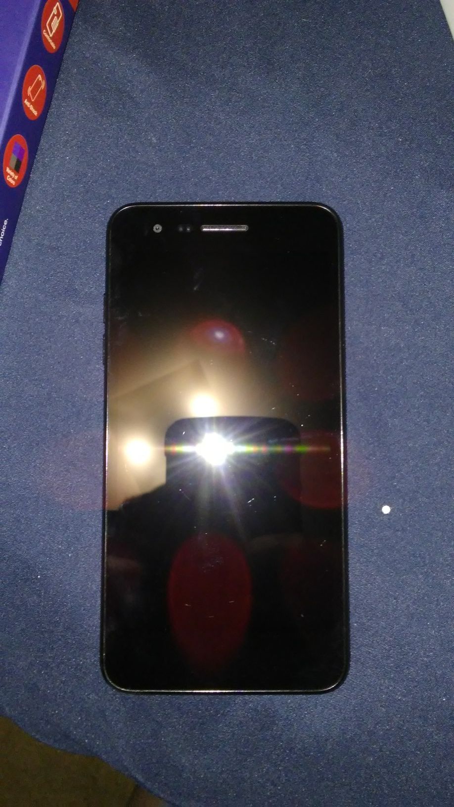Metro PCS Lg Aristo 2 w/ charger and protection case