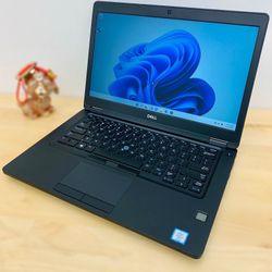 Dell i5 vPro Full HD Touchscreen laptop / Windows 11 Pro / Camera / HDMI / USB C / Bluetooth / Charger / Backlit / Fingerprint
