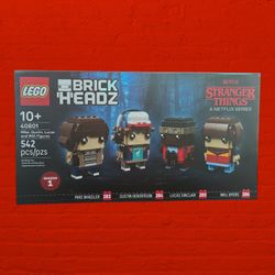 Lego stranger Things Brickheadz 4 Pack Brand New