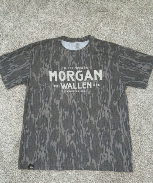 Authentic Morgan Wallen ConcertTour Camo Shirt