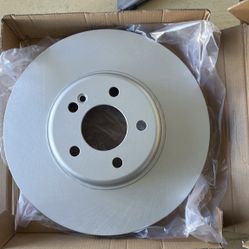 Mercedes C300 15-21 Front Zinc Coated Rotors Ceramic Brake Pads 