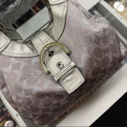 Coach Signature Large Hobo Shoulder Bag