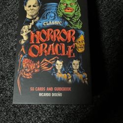 classic horror oracle  tarot cards 
