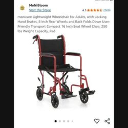 Lightweight Wheelchair 