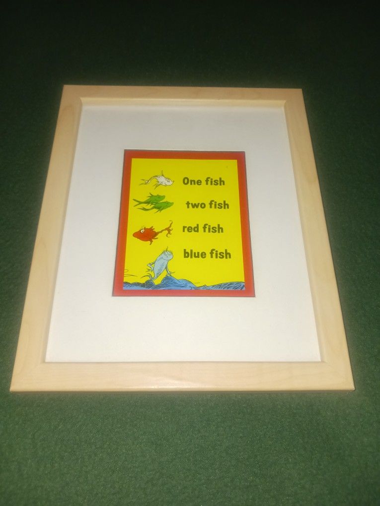 Vintage Seuss Art Print ( Authentic Reproduction )