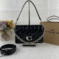 Brand new with tags ✅ COACH Tabby Quilted CAF55 Black