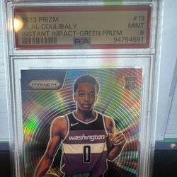 Bilal Coulibaly Rookie Card Green Prizim