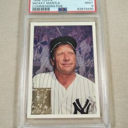 1996 Topps Mickey Mantle Commemorative Baseball Card. 