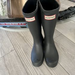 Hunter Rainboots, Kids Size 3