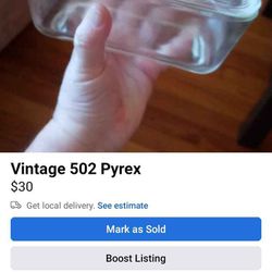 Vintage 502 Pyrex 