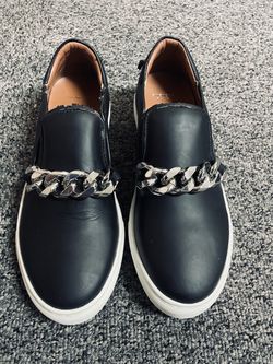 Givenchy Maxi Chain Detail Slip-On Skate Sneakers