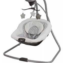 Graco Simple Sway Baby Swing with Vibration & Music Abbington 6-Speed