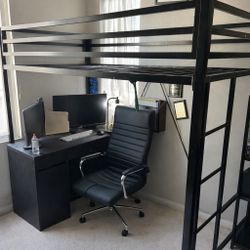 Loft Bed For Sale $90