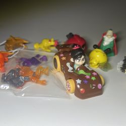 "Glitch" Character Sugar Rush Racer Pull-Back Car McDonald's Happy Meal 2018 And Random Toys 
