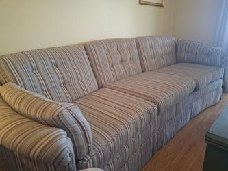 Beautiful  matching loveseat and sofa