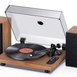 1 By One Brand New In Box WiFi Bluetooth Record Player New In Box