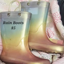Toddler rain boots