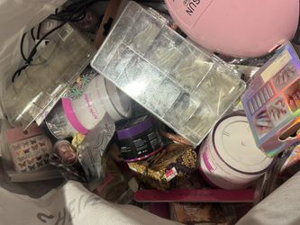 Big Bag Full Of Nail Supplies