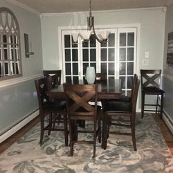 Dining Set and Cathedral Mirror 