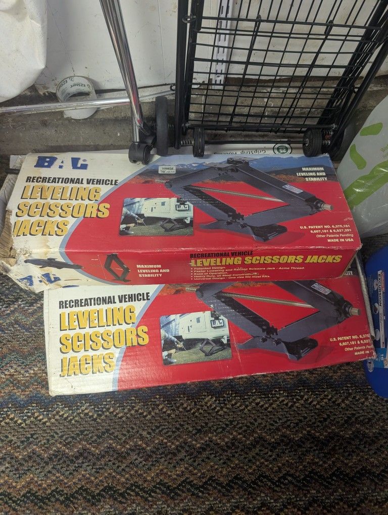 Scissor Jacks Still In Box!