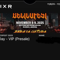 Belico Fest VIP Sunday