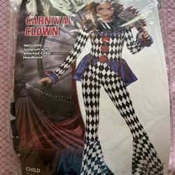 Lil Girl Carnival Clown 