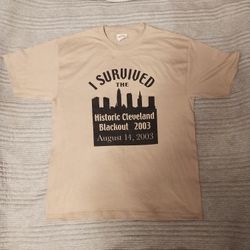 Vintage Blackout Cleveland 2003 Unisex