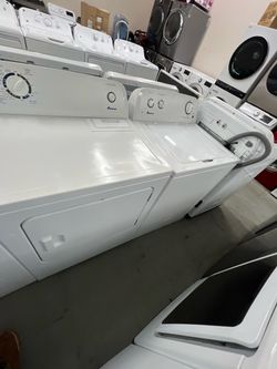 Washer and dryer set🔴🟠🔵 Conjuntos lavadora y secadora amana 🟣🟢🔴🟡
