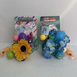 Two mini Easter 🐣 baskets one for girl and one for boy. Price is for both. All toys no candy. Great deal!