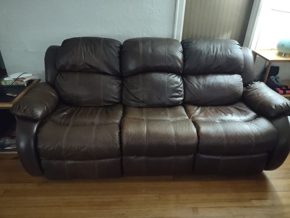 Leather Sofa
