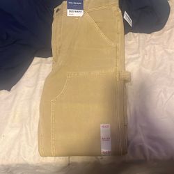 Old Navy Double Knee Work Pants 36x32