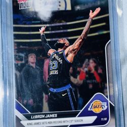 Lebron James “Chalk Toss” LAKERS