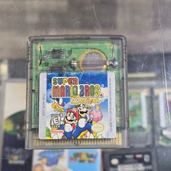 Super Mario Bros Deluxe Gameboy Color New Battery